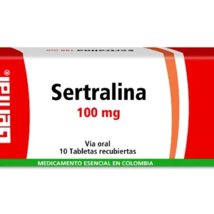 SERTRALINA 100 MG - CAJA x 10 TAB