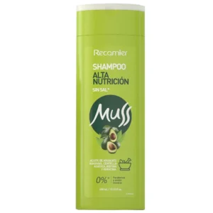 SHAMPOO MUSS ALTA NUTRICION SIN SAL - FCO x 400 ML