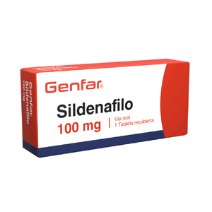 SILDENAFIL 100 MG - CAJA x 1 TAB
