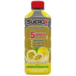 SUEROX BEBIDA ENERGETICA PARA DEPORTISTAS - FCO x 630 ML - SABOR A MARACUYA