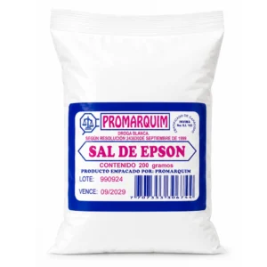 SULFATO DE MAGNESIO BX 200 GR (PROMARQUIM) - PROMARQUIM