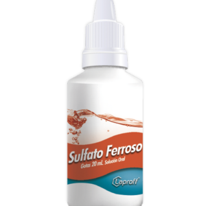 SULFATO FERROSO 125MG FX20 ML GT (LAPROFF) - LAPROFF