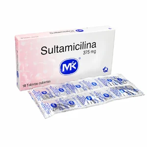 SULTAMICILINA 375 MG - CAJA x 10 TAB
