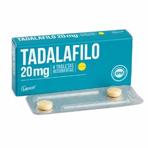 TADALAFILO 20 MG - CAJA x 4 TAB