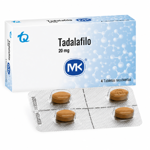 TADALAFILO 20 MG - CAJA x 4 TAB
