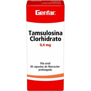 TAMSULOSINA 0.4MG CX30CAP DE LIBERACION PROLONGADA (GENFAR) - GENFAR