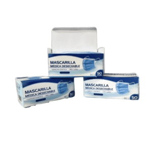 TAPABOCAS DESECHABLE AZUL E.I CX50UND(ZIBOJECT) - ZIBOJECT