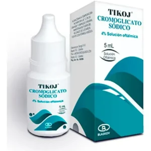 TIKOJ 4% SOL OFTALMICA FX5ML (CROMOGLICATO SODICO)(BLASKOV) - BLASKOV