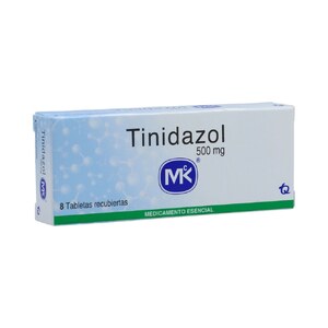 TINIDAZOL 500 MG - CAJA x 8 TAB