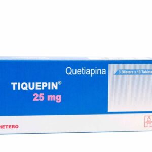 (TIQUEPIN) QUETIAPINA 100 MG - CAJA x 30 TAB