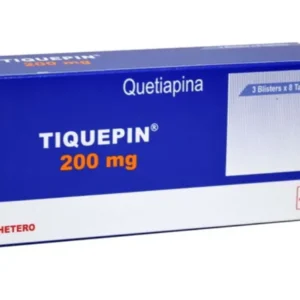 (TIQUEPIN) QUETIAPINA 200 MG - CAJA x 30 TAB REC