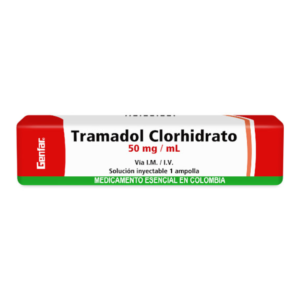 TRAMADOL 50 MG/ML SLN INY - CAJA x 10 AMP x 1 ML C/U