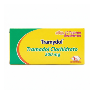 (TRAMYDOL) TRAMADOL CLORHIDRATO 200 MG - CAJA x 10 TAB