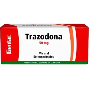 TRAZODONA 50 MG - CAJA x 50 TAB