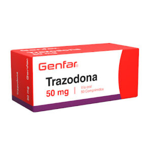 TRAZODONA 50MG CX50 TB(GENFAR) - GENFAR