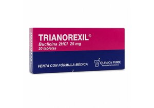(TRIANOREXIL) BUCLIZINA 25 MG - CAJA x 20 TAB