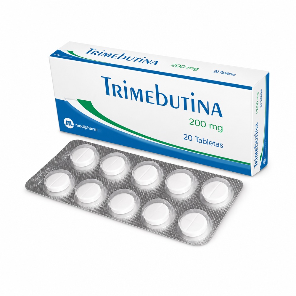 TRIMEBUTINA 200MG CX20 TB (EXPOFARMA) - EXPOFARMA
