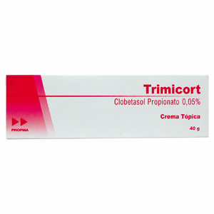 TRIMICORT 0.05% UNG TX40 GR (CLOBETASOL) - PROFMA