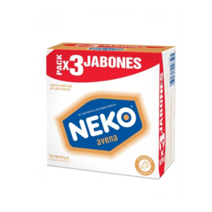 TRIPACK JABON NEKO AVENA 3X110G (JOHNSON & JOHNSON) - JOHNSON & JOHNSON DE COLOMBIA