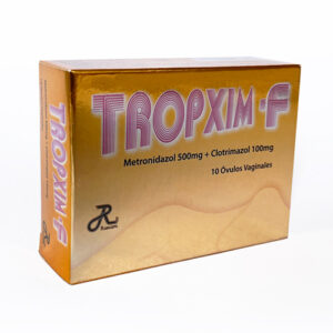 TROPXIM-F CX 10 OVU (METRONIDAZOL+CLOTRIMAZOL) (RUECAM) - RUECAM
