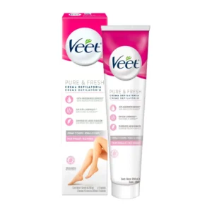 VEET CREMA DEPILATORIA PURE & FRESH PIERNAS & CUERPO PARA PIEL SENSIBLE - TUBO x 200 ML