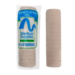 VENDA ELASTICA COLOR PIEL 6 x 5 YARD - BOLSA x UNID