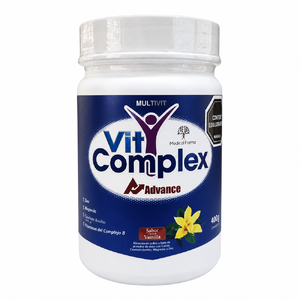 VIT COMPLEX ADVANCE POLVO - TARRO x 400 G - SABOR VAINILLA