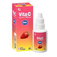 VITA C MK FRESA GT X30ML (VITAMINA C) (TECNOQUIMICAS) - TECNOQUIMICAS