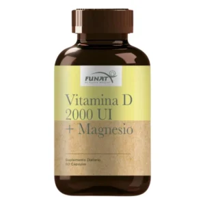 VITAMINA D 2000UI+MAGNESIO FX60 CAP (FUNAT) - FUNAT