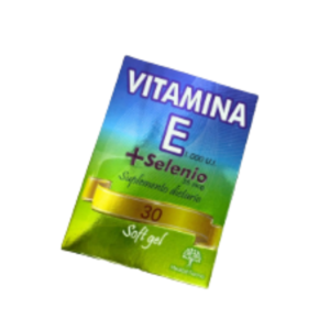 VITAMINA E 1000 UI + SELENIO 35 MCG - CAJA x 30 CAPS BLANDAS