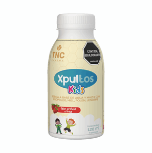 XPULTOS KIDS JARABE - FCO x 120 ML - SABOR A FRESA