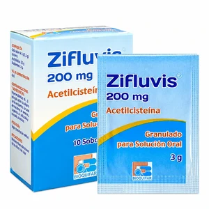ZIFLUVIS 200MG CX30 SOB (N - ACETILCISTEINA)(BIOQUIFAR) - BIOQUIFAR