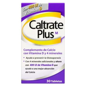 CALTRATE PLUS 400UI FX30 TAB (CALCIO+VITAMINA D3+MINERALES) - HALEON COLOMBIA S.A.S