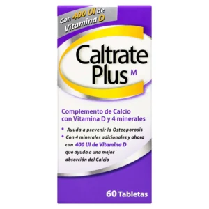CALTRATE PLUS 400UI FX60 TAB (CALCIO+VITAMINA D3+MINERALES) - HALEON COLOMBIA S.A.S