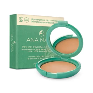 POLVO COMPACTO ANA MARIA SPF 25 UVA/UVB TONO NATURAL (ANA MARIA SAS) - PRODUCTOS DE BELLEZA ANA MARIA