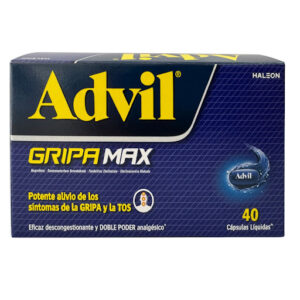 ADVIL GRIPA MAX CX40CAP LIQUIDAS (IBUPROFENO+DEXTROMETORFANO+FENILEFRINA+CLORFENIRAMINA) - HALEON COLOMBIA S.A.S