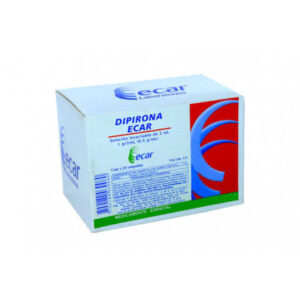 DIPIRONA 1G/2ML CX25 AMP (LABORATORIOS ECAR) - ECAR