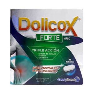 DOLICOX FORTE MAX 250/220/65MG CX48 TB (MEDIBRAND)