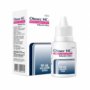 OTOSEC HC 3 MG/10 MG/ML GOTAS OTICAS - FCO x 10 ML