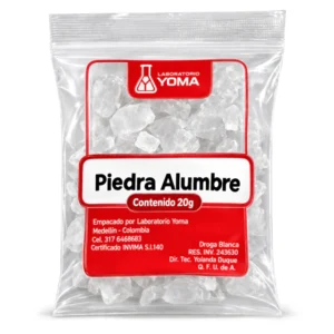 PIEDRA ALUMBRE SOBRE X 20GR (YOMA) - YOMA