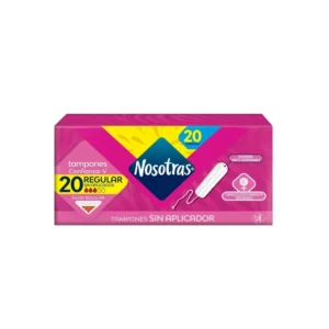 TAMPONES NOSOTRAS REGULAR SIN APLICADOR CX14UND(PRODUCTOS FAMILIA)