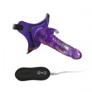 Arnés StrapOn Vibrador Josh - Morado | Ecodeseo