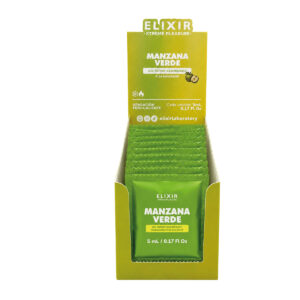 Gel Íntimo Saborizado Manzana Verde Elixir - Sachet caja x24 | Ecodeseo