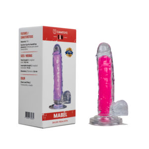 Dildo Realista Mabel Rosado 18,5 cm Camtoyz | Ecodeseo