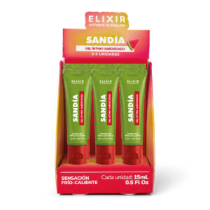 Lubricante Saborizado Sandía Elixir - Caja x6(15ml) | Ecodeseo