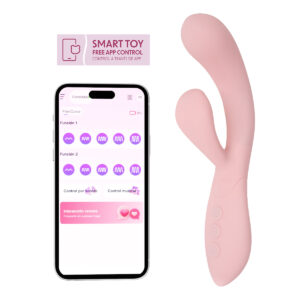FlexiCurve Vibrador Rabbit Ergonómico con App Camtoyz | Ecodeseo