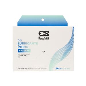 Gel Lubricante Íntimo Natural Elixir - Sachet caja X50 | Ecodeseo