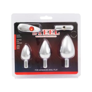 Kit Plugs Anales Doom - Rojo Dildo | Ecodeseo