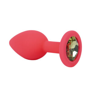 Plug Anal Silly Fucsia Joya - M, Verde | Ecodeseo