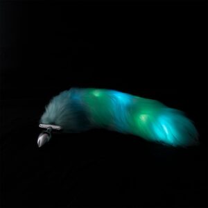 Plug Anal con Cola Luminosa Dexter Camtoyz | Ecodeseo